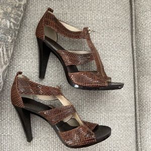 Michael Kors Brown Sandal Heels